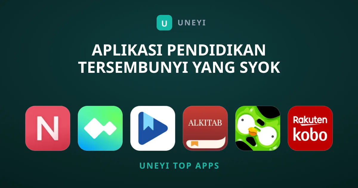 Aplikasi Pendidikan Tersembunyi Yang Syok Syorkan Syorkan
